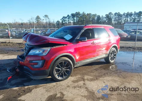 2017 Ford Explorer Xlt z USA, uszkodzony, nr VIN 1FM5K8DH7HGD19103